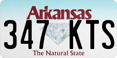 AR license plate 347KTS