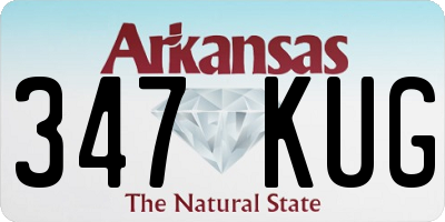 AR license plate 347KUG