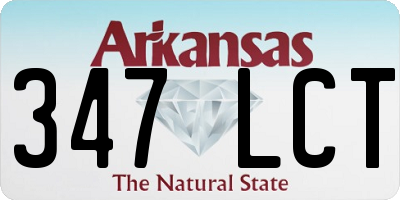 AR license plate 347LCT