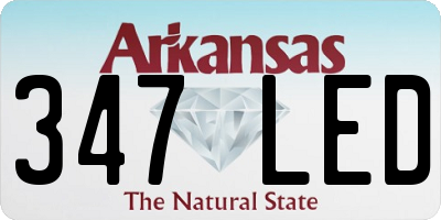 AR license plate 347LED
