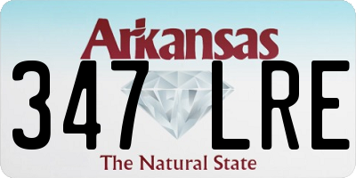 AR license plate 347LRE