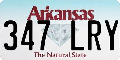AR license plate 347LRY