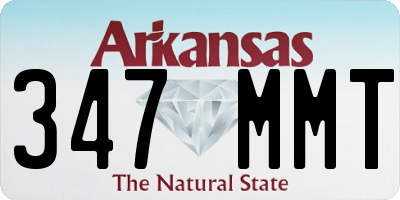 AR license plate 347MMT