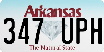 AR license plate 347UPH