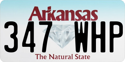 AR license plate 347WHP