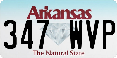 AR license plate 347WVP