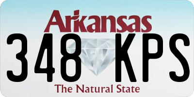 AR license plate 348KPS