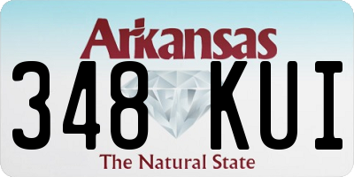 AR license plate 348KUI