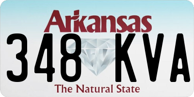 AR license plate 348KVA