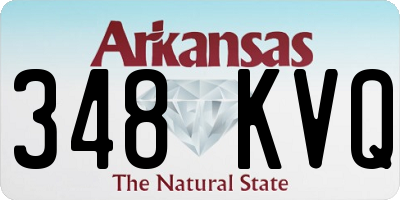 AR license plate 348KVQ