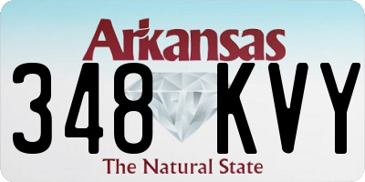 AR license plate 348KVY