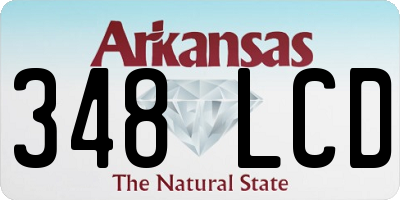 AR license plate 348LCD