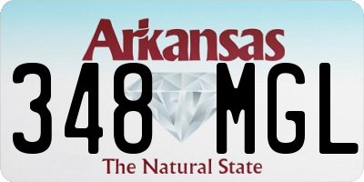 AR license plate 348MGL