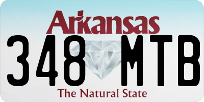 AR license plate 348MTB