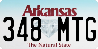 AR license plate 348MTG