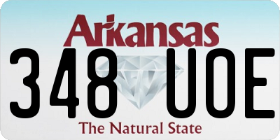 AR license plate 348UOE
