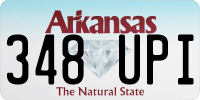 AR license plate 348UPI