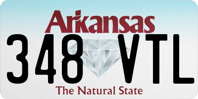 AR license plate 348VTL