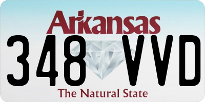 AR license plate 348VVD