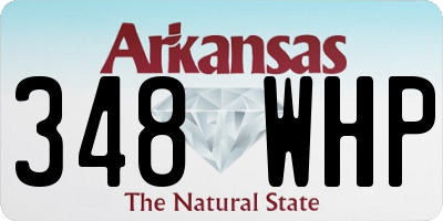 AR license plate 348WHP