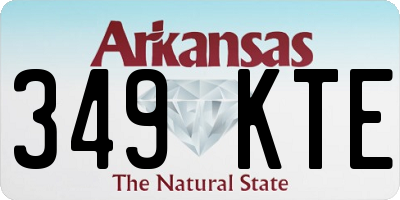 AR license plate 349KTE