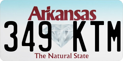 AR license plate 349KTM