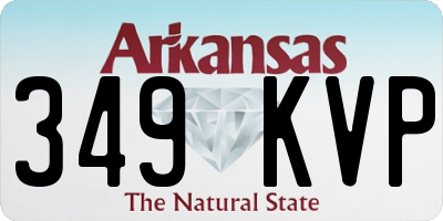 AR license plate 349KVP