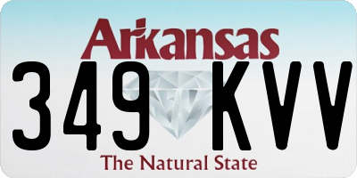 AR license plate 349KVV
