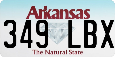 AR license plate 349LBX