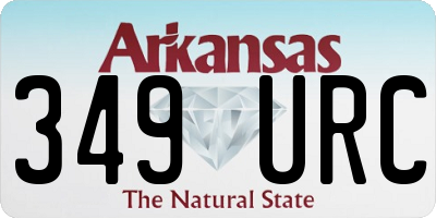 AR license plate 349URC