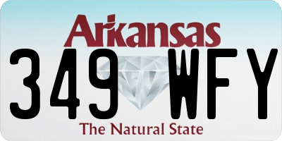AR license plate 349WFY