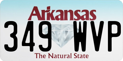 AR license plate 349WVP