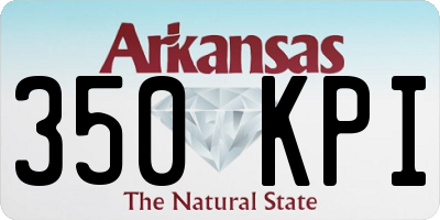 AR license plate 350KPI