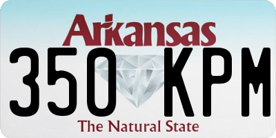 AR license plate 350KPM