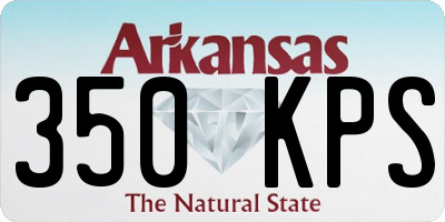 AR license plate 350KPS