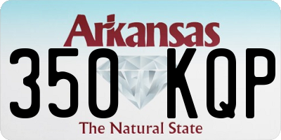 AR license plate 350KQP