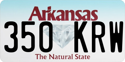 AR license plate 350KRW
