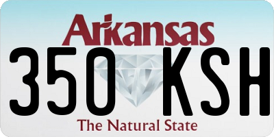 AR license plate 350KSH