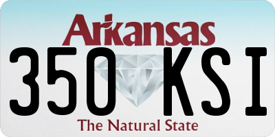AR license plate 350KSI