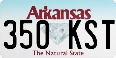 AR license plate 350KST