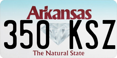 AR license plate 350KSZ