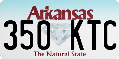 AR license plate 350KTC