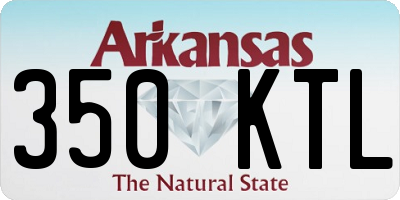 AR license plate 350KTL