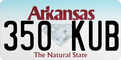 AR license plate 350KUB