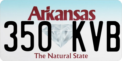 AR license plate 350KVB