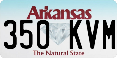 AR license plate 350KVM