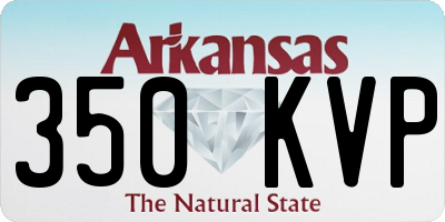 AR license plate 350KVP