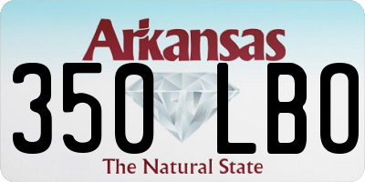 AR license plate 350LBO