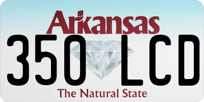 AR license plate 350LCD