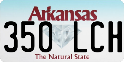 AR license plate 350LCH